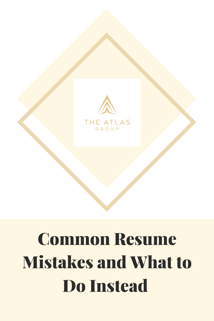 How to Avoid Bad Resume Mistakes
