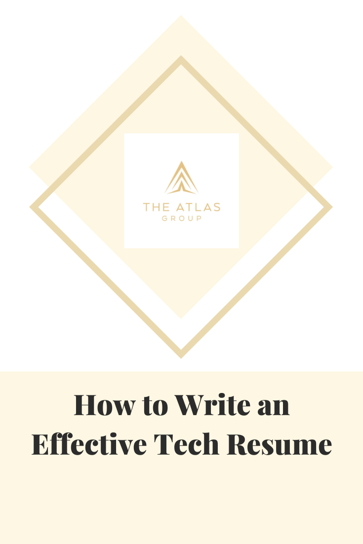 How To Make Your Tech Resume Stand Out